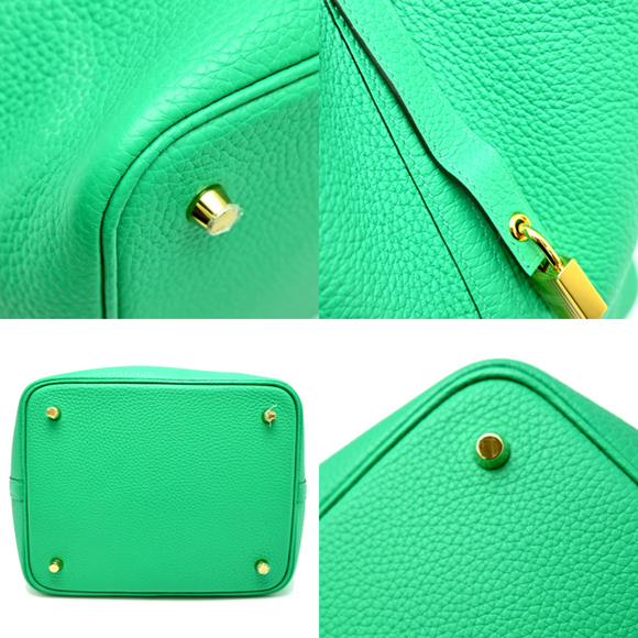 Hermes Herms Picotin Lock MM Z Stamp, 2021, Gold - Picture 7 of 10